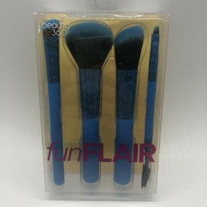 BEAUTY 360 FUN FLAIR BRUSH SET of 4 Brushes